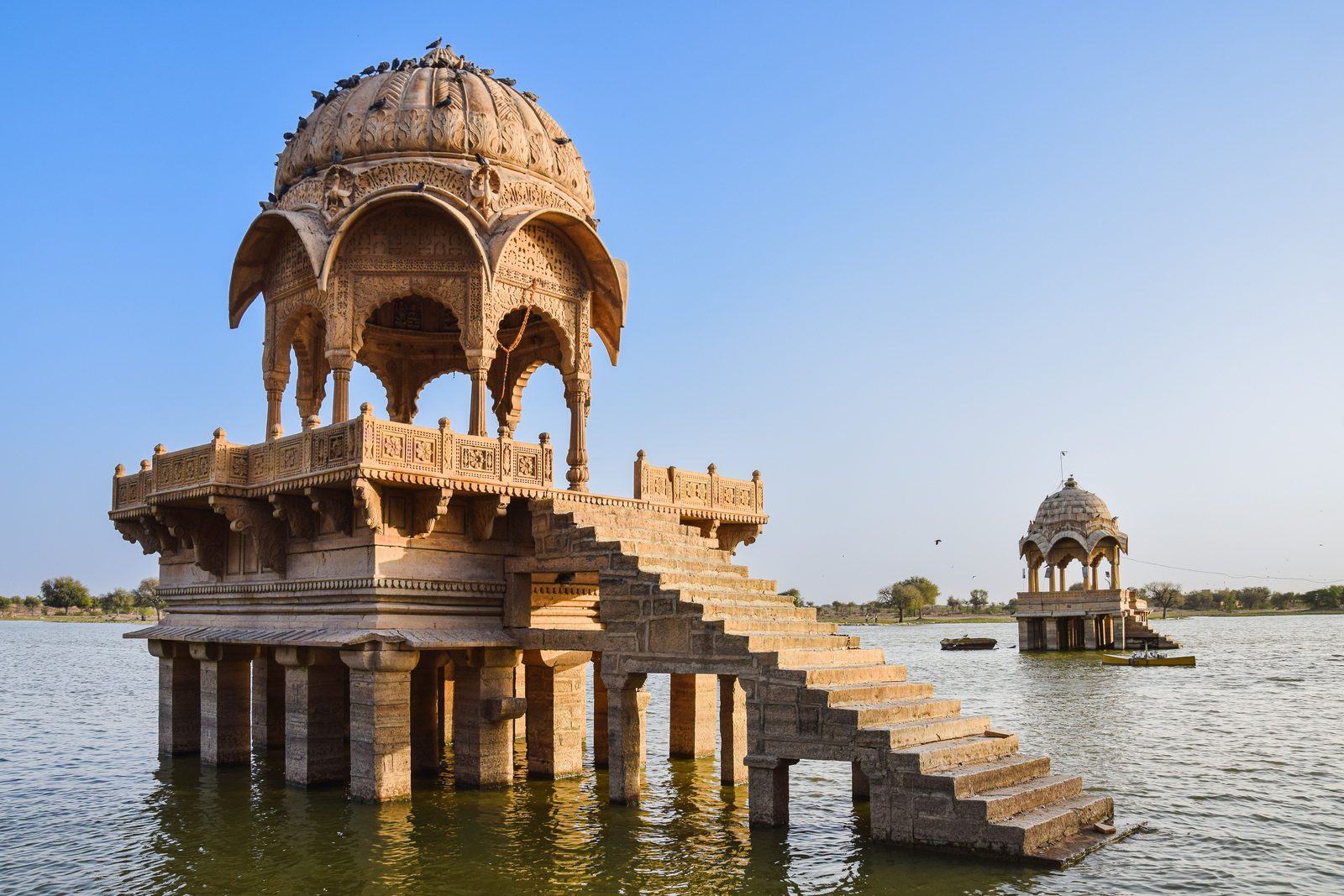 Gadisar Lake pavilion, Jaisalmer